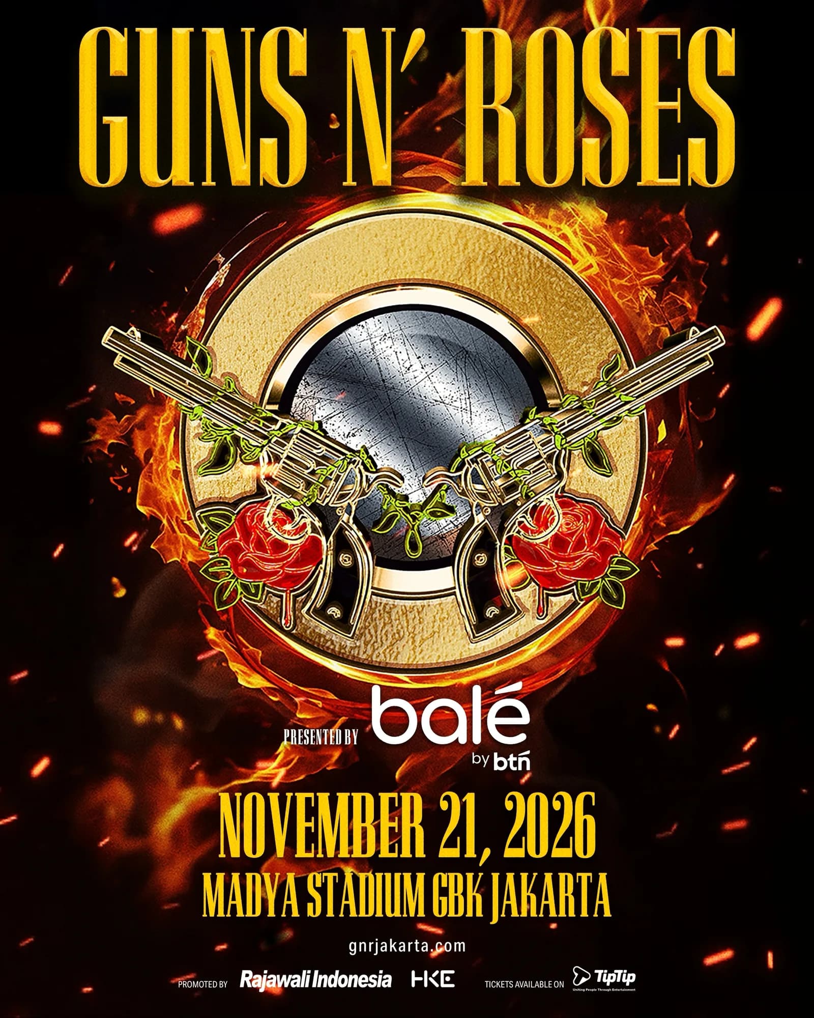 Guns N' Roses World Tour 2026